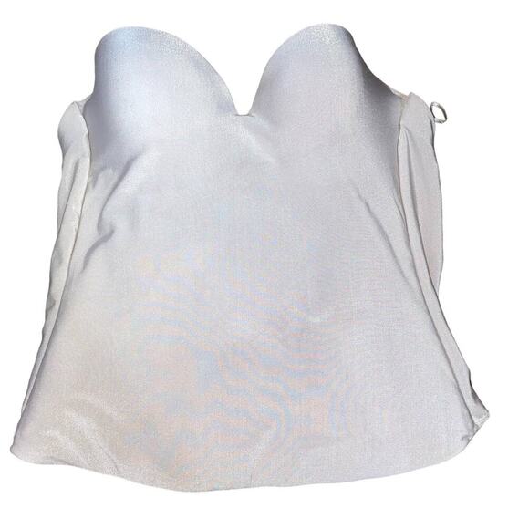 Victoria's Secret bra Corset strapless Bridal formal wear lift tuck girdle  34C - Picture 1 of 5
